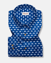 Rich Blue Elephant - Jaipuri Crown